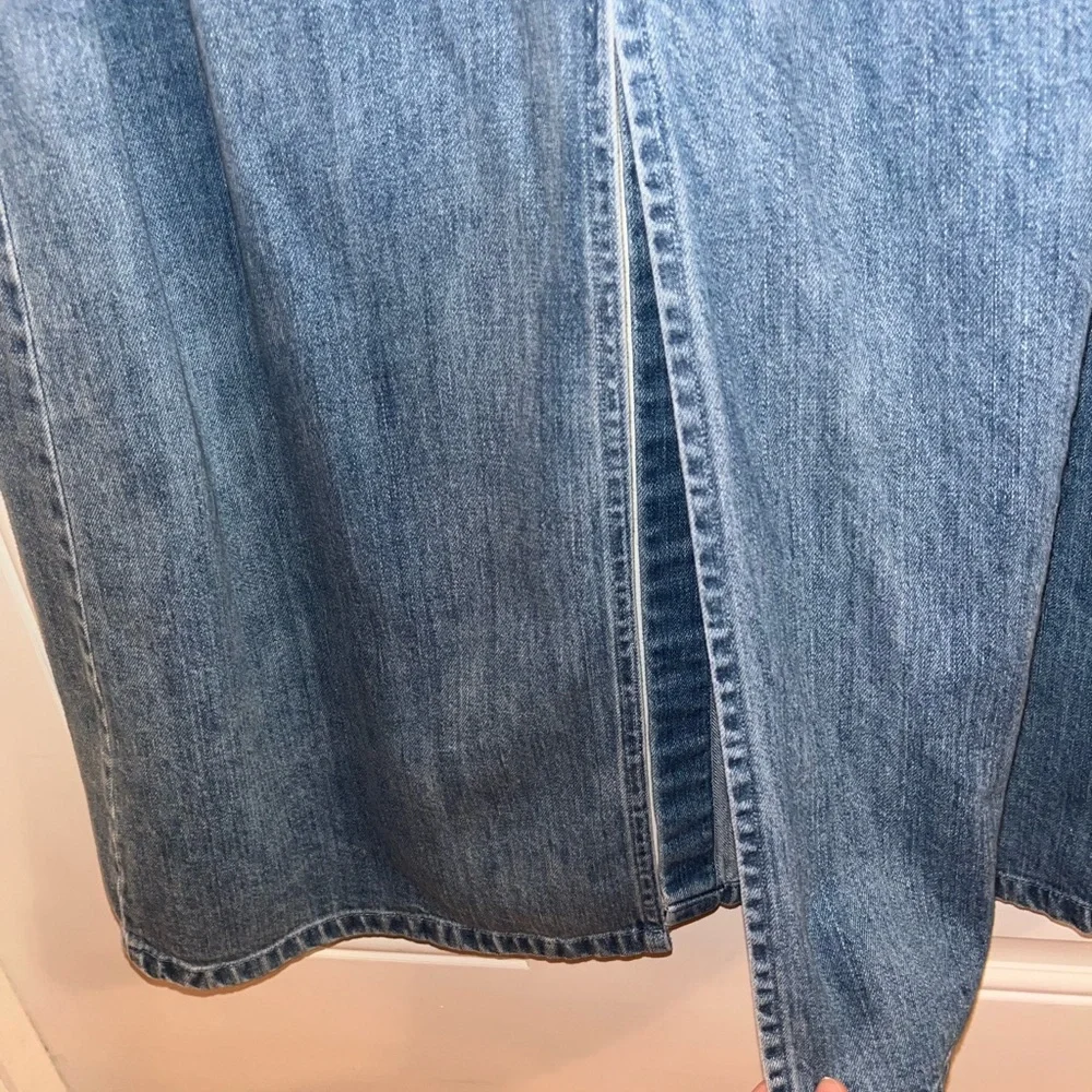 All Saints Blue Denim Maxi Dress - Picture 4 of 4